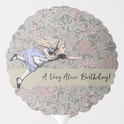 Flying Alice in Wonderland Looking Glass Balloon