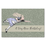 Flying Alice in Wonderland Looking Glass Tissue Paper
