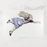 Flying Alice in Wonderland Looking Glass Trinket Tray