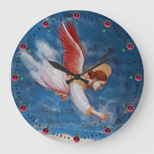 FLYING ANGEL  ST JOACHIMS DREAM LARGE CLOCK