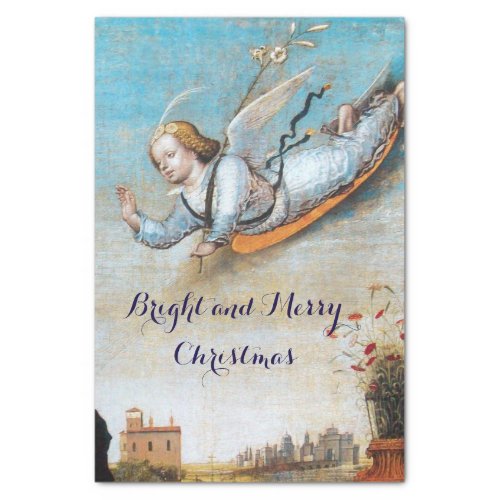FLYING ANNUNCIATION ANGEL TISSUE PAPER