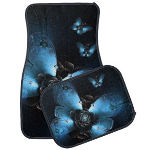 Flying At Night Car Floor Mat