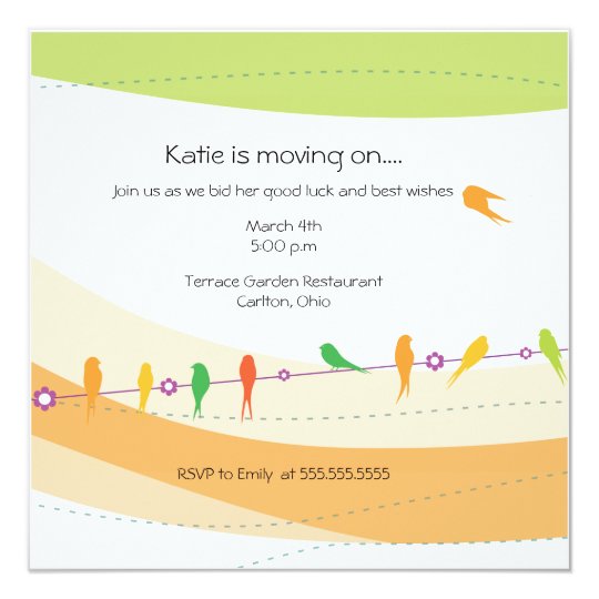 farewell party invite for coworker