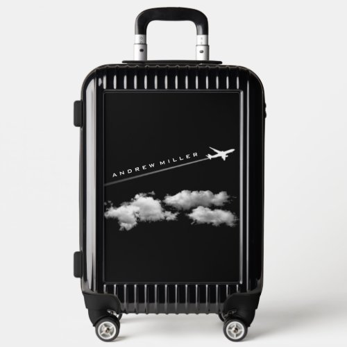 Flying AwayJet AirplanePersonalized Pilot  Luggage