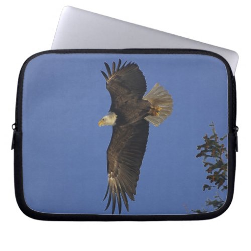 Flying Bald Eagle Wildlife_supporter Art Laptop Sleeve