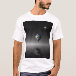 Flying Balloon Selective Minimalist Photography T-Shirt