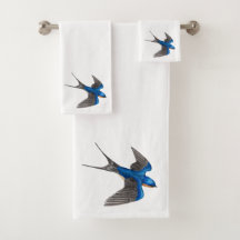 Flying Barn Swallow Bird Art