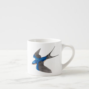 Flying Barn Swallow Espresso Cup