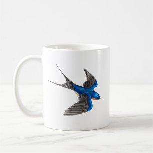 Flying Barn Swallow Mug
