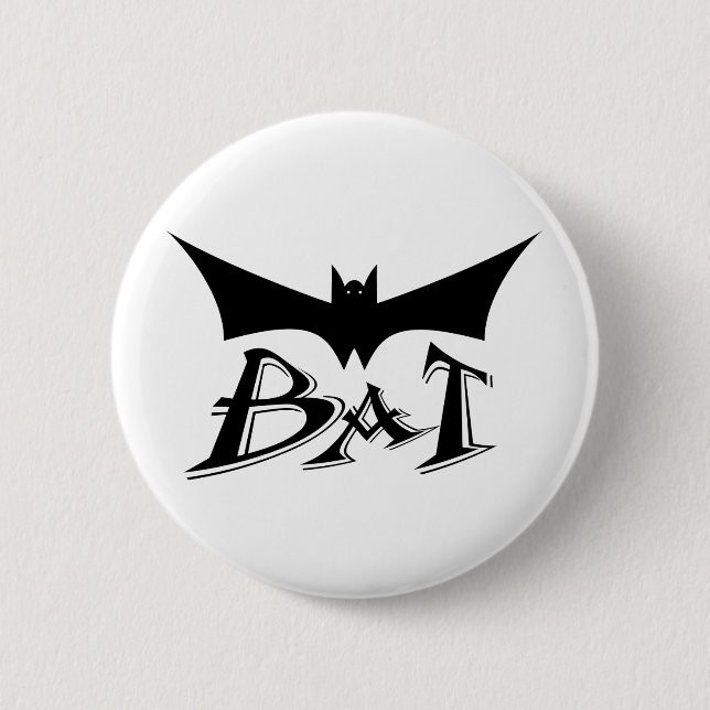 Flying bat button (Front)