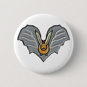 Flying Bat Button