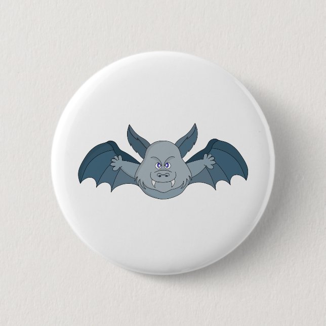 Flying Bat Button (Front)