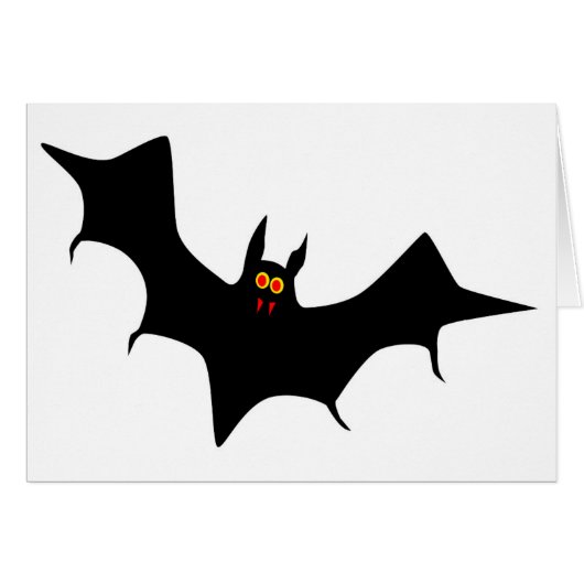 Flying Bat Cards (Front Horizontal)