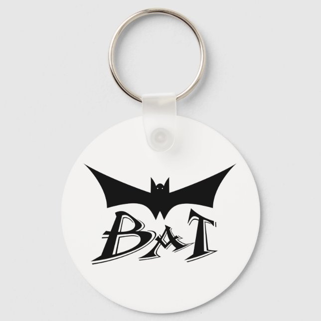 Flying bat keychain (Front)