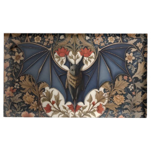 Flying Bat - Modern William Morris Floral Place Card Holder