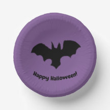 Flying Bat on Purple