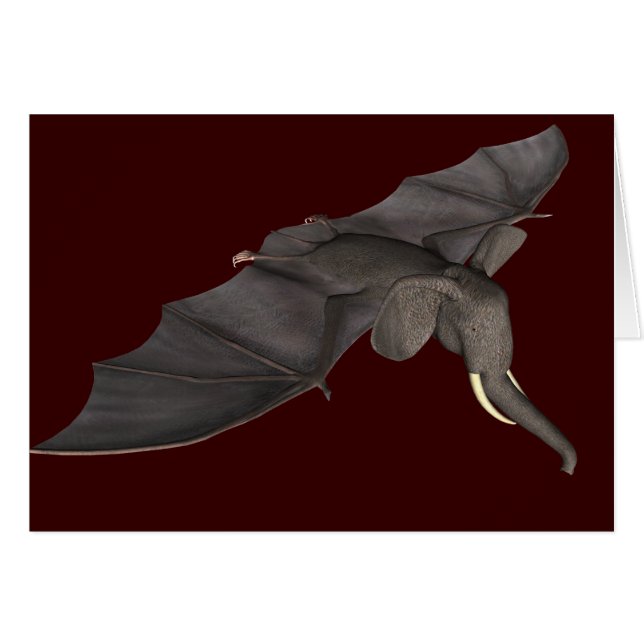Flying Batphant Cards (Front Horizontal)