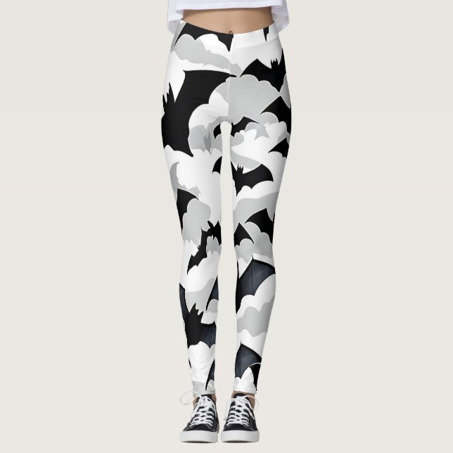 Flying Bats Leggings (Front)
