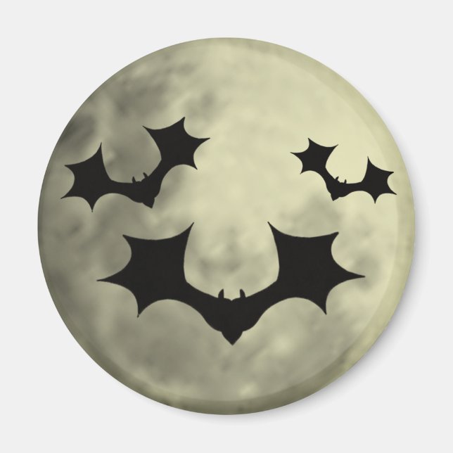 Flying Bats Magnet (Front)