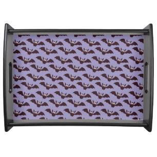 flying bats serving tray