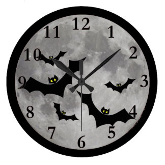 Bat Wall Clocks | Zazzle