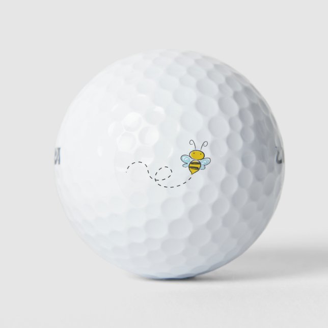 Flying Bee Golf Balls (Front)