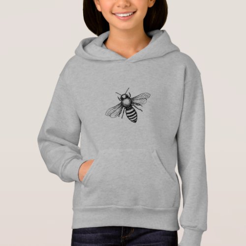 Flying bee hoodie