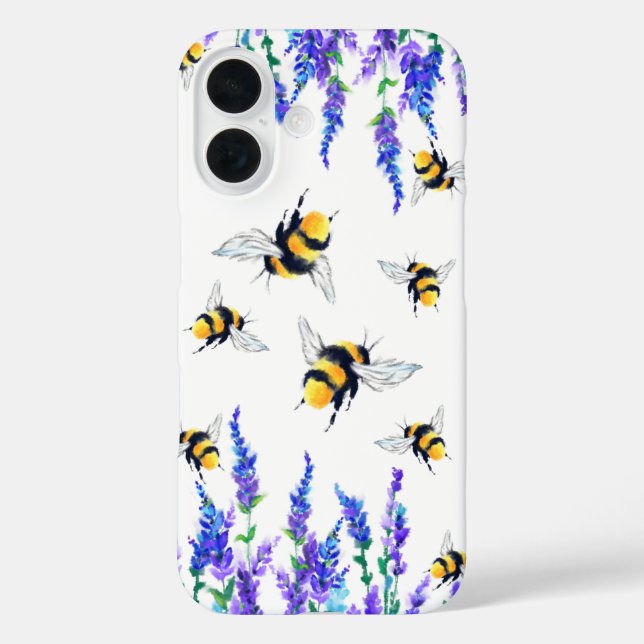 Flying Bees iPhone Case (Back)