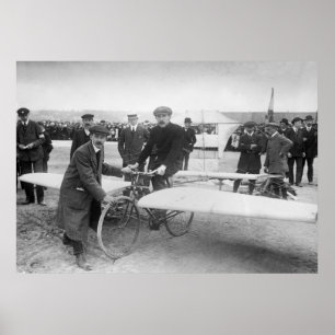 Flying Bicycle Contest: 1912 Poster