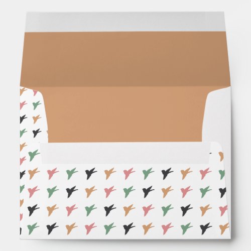 Flying Bird Art White Ver Envelope