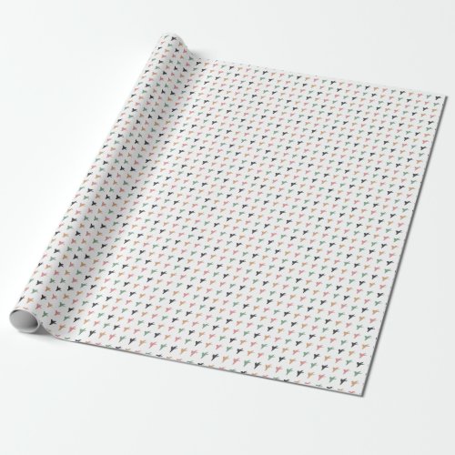 Flying Bird Art White Ver Wrapping Paper