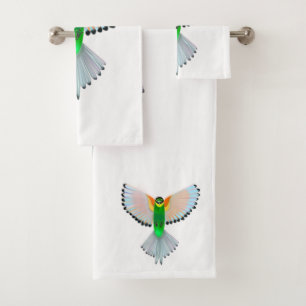 Flying Bird Bath Towels