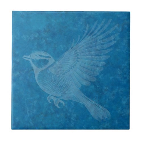Flying Bird Ceramic Tile