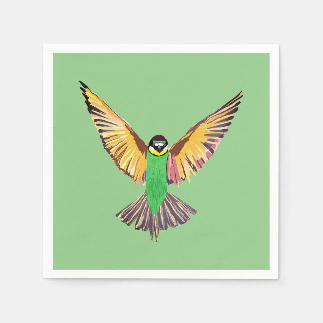 Flying Bird Napkins (Front)