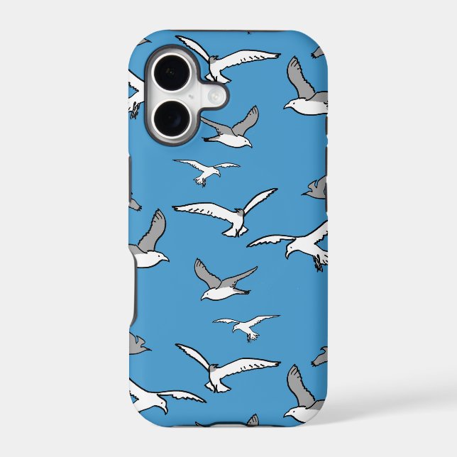 Flying birds design iphone case (Back)