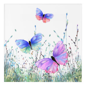 Flying Butterflies Acrylic Print