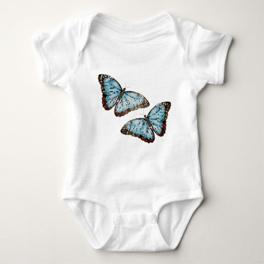 Flying Butterflies Baby Bodysuit
