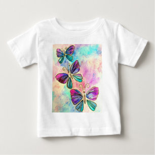 Flying Butterflies Baby Bodysuit or T-Shirt