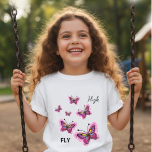 Flying butterflies  baby T-Shirt
