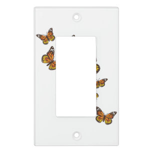 Flying Butterflies - Butterfly Lover Gardener Ento Light Switch Cover