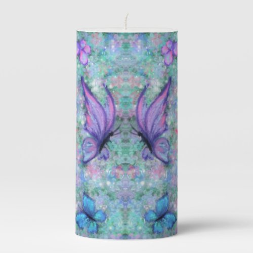 Flying Butterflies Candle