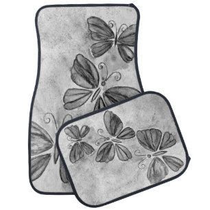 Flying Butterflies Car Floor Mats