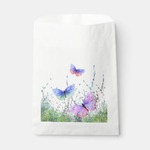 Flying Butterflies Favor Bag