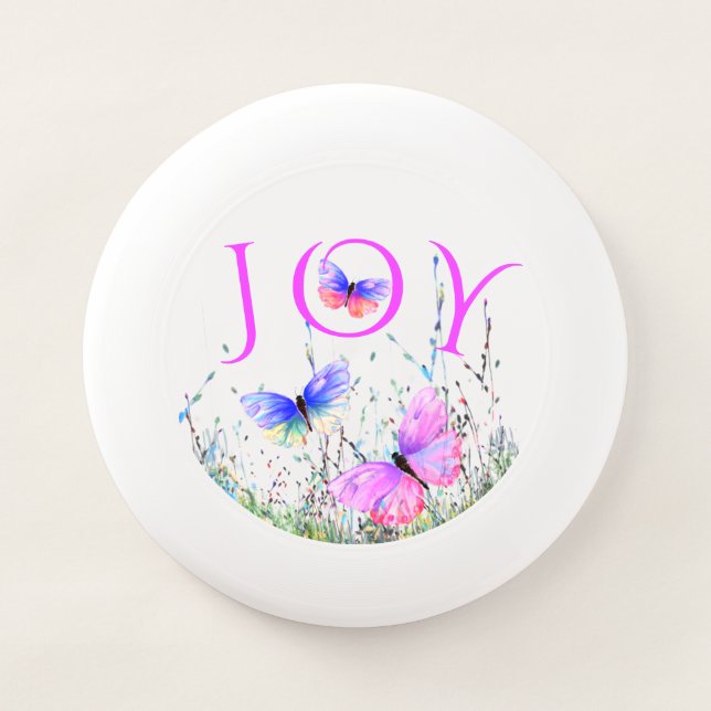 Flying Butterflies Frisbee (Front)