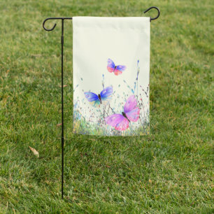Flying Butterflies Garden Flag