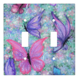 Flying Butterflies Light Switch Cover