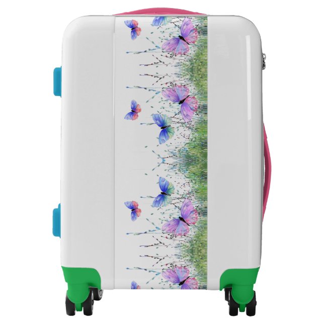 Flying Butterflies Luggage (Front)
