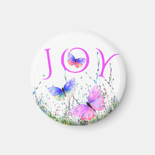 Flying Butterflies Magnet Spring Joy
