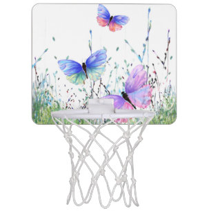 Flying Butterflies Mini Basketball Hoop