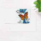 Flying Butterflies Morpho and Monarch (Desk)